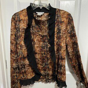 Lk New Alberto Mekali 2 Pc Top w Long sleeves ~Lg